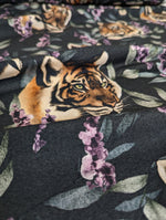 Organic Cotton French Terry - Tigers